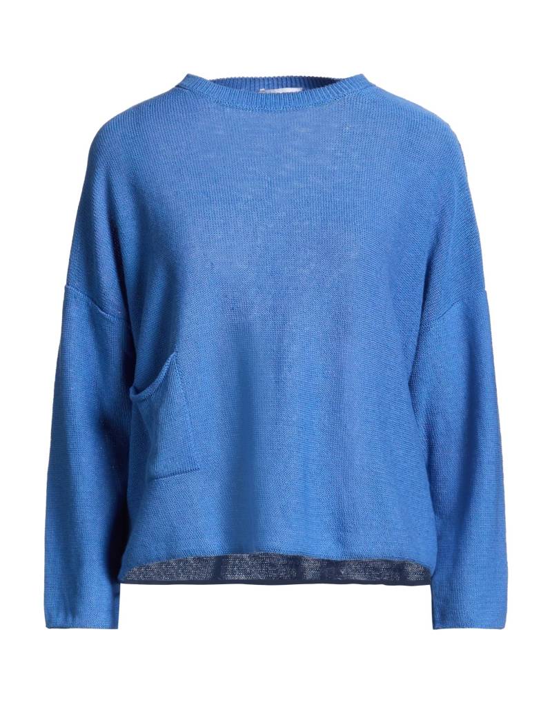 BASE MILANO Pullover Damen Azurblau von BASE MILANO