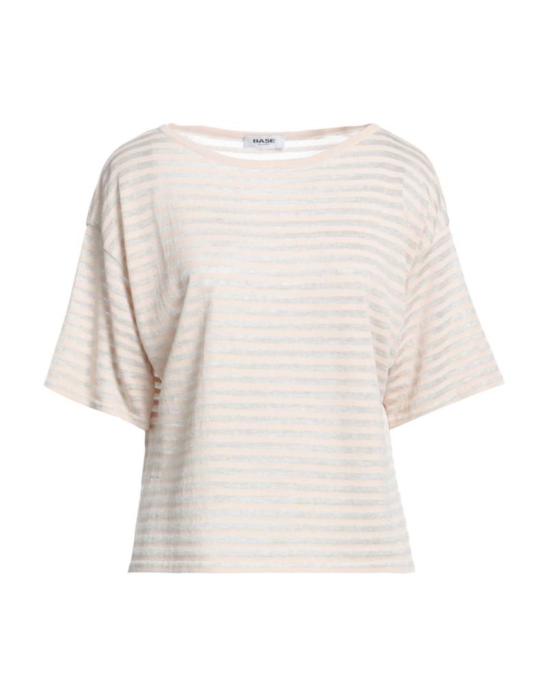 BASE MILANO Pullover Damen Beige von BASE MILANO