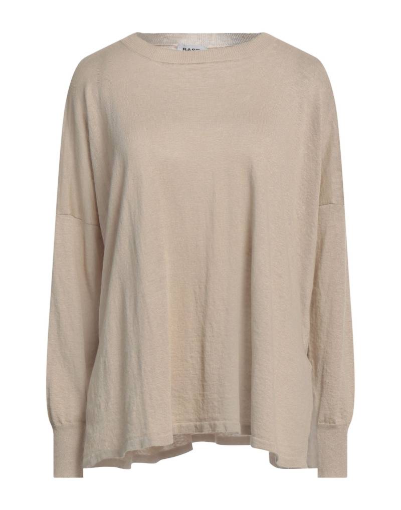 BASE MILANO Pullover Damen Beige von BASE MILANO