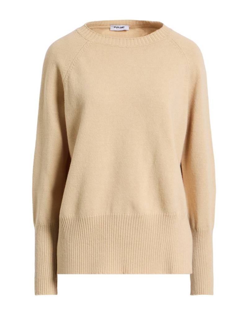 BASE MILANO Pullover Damen Beige von BASE MILANO