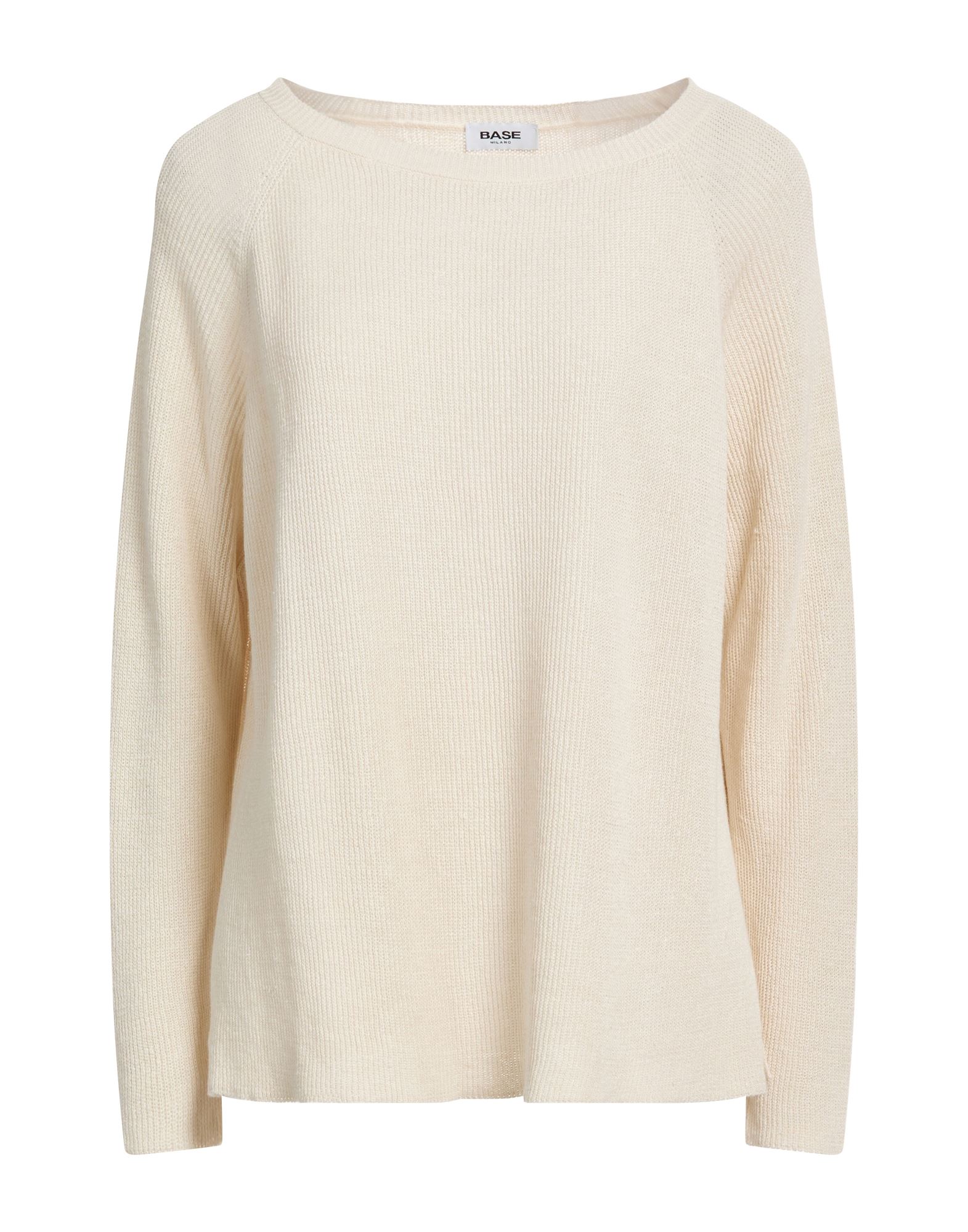 BASE MILANO Pullover Damen Beige von BASE MILANO