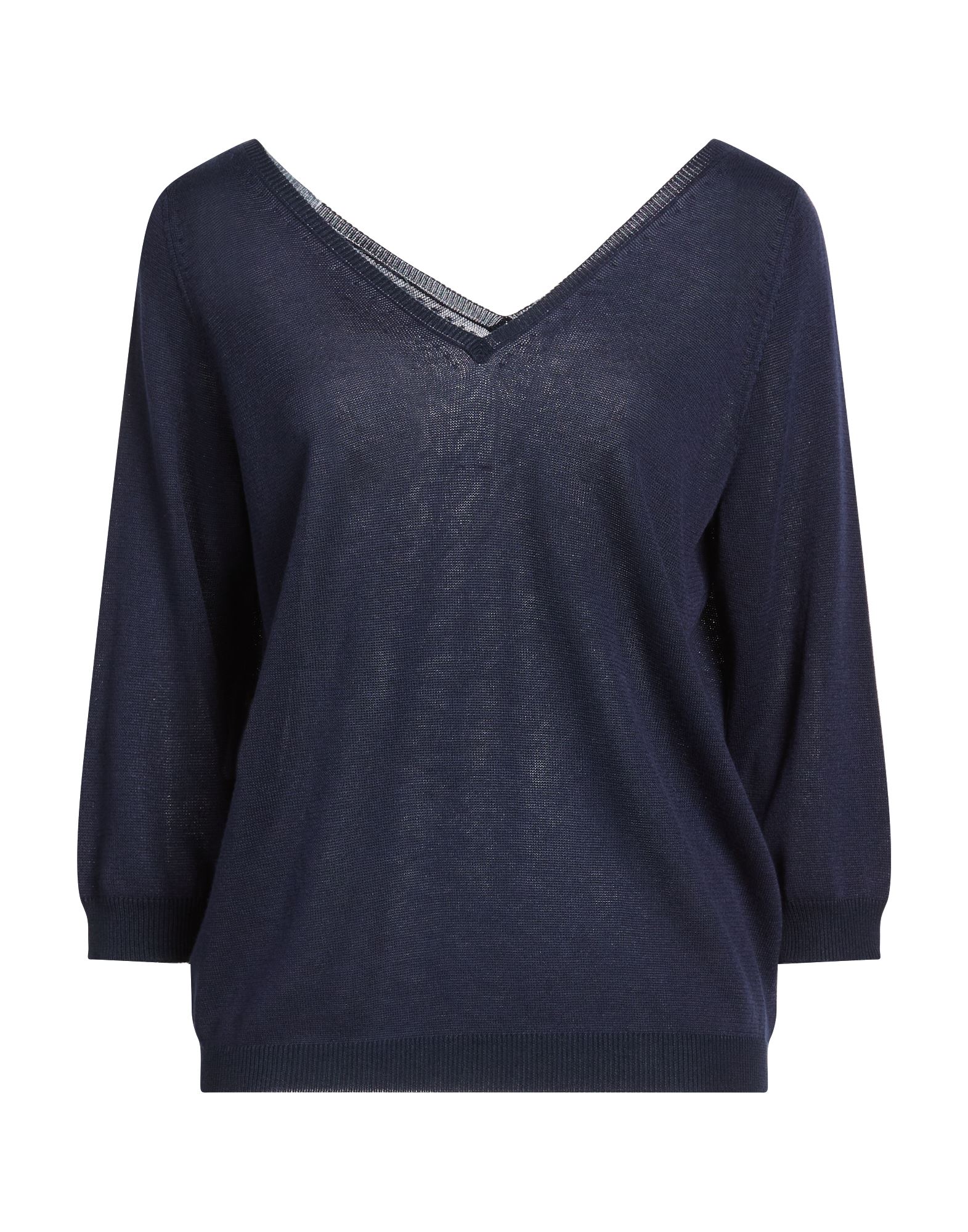 BASE MILANO Pullover Damen Dunkelviolett von BASE MILANO