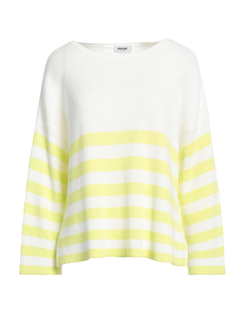 BASE MILANO Pullover Damen Limettengrün von BASE MILANO