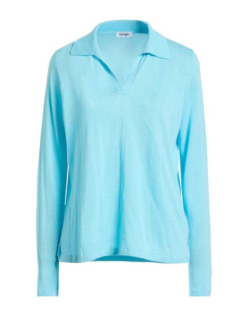 BASE MILANO Pullover Damen Himmelblau von BASE MILANO