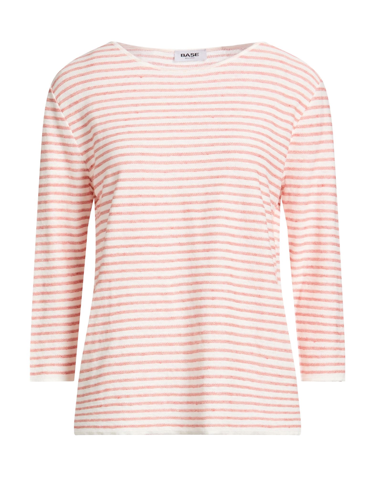 BASE MILANO Pullover Damen Koralle von BASE MILANO