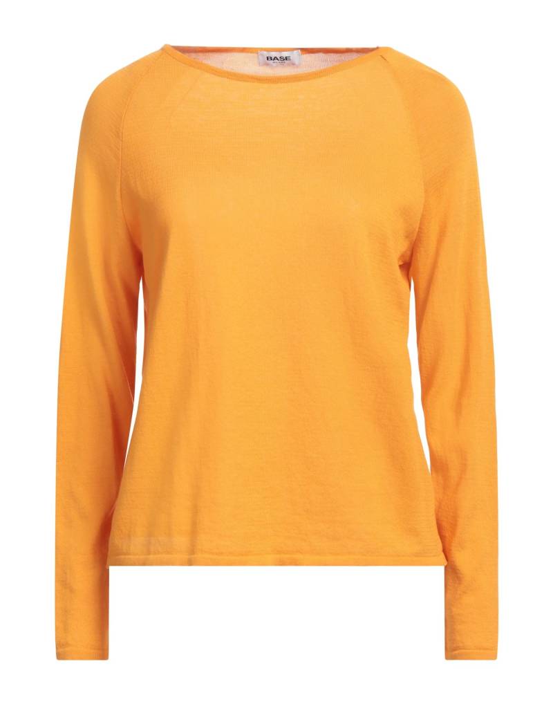 BASE MILANO Pullover Damen Mandarine von BASE MILANO