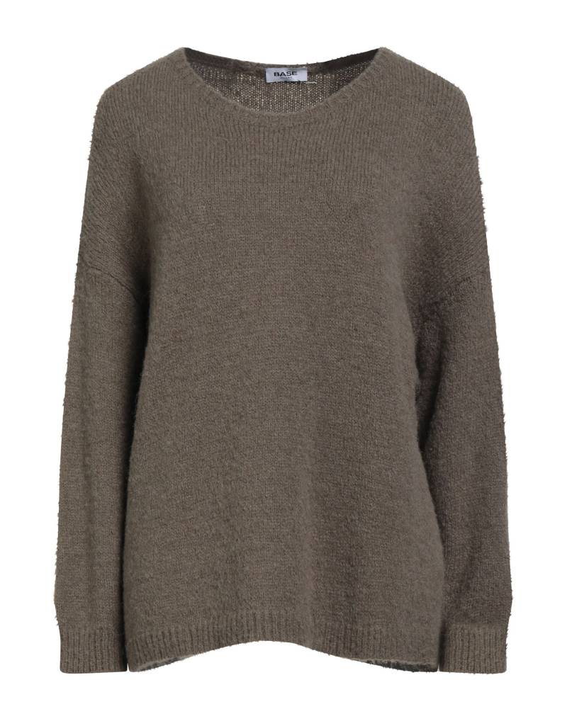 BASE MILANO Pullover Damen Militärgrün von BASE MILANO