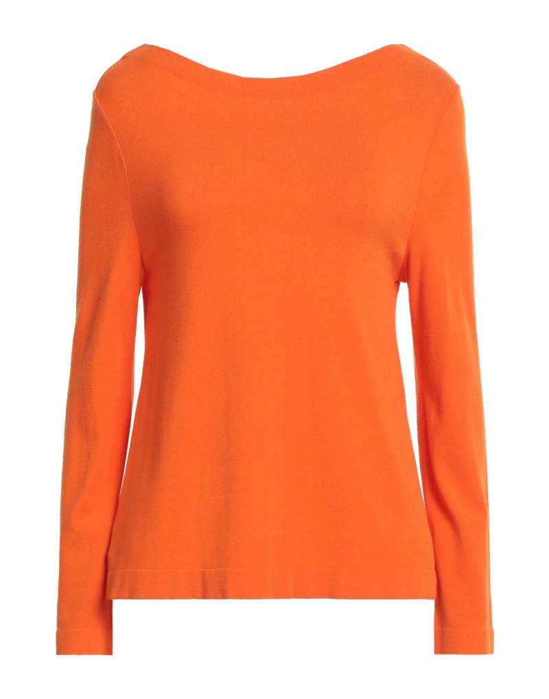 BASE MILANO Pullover Damen Orange von BASE MILANO