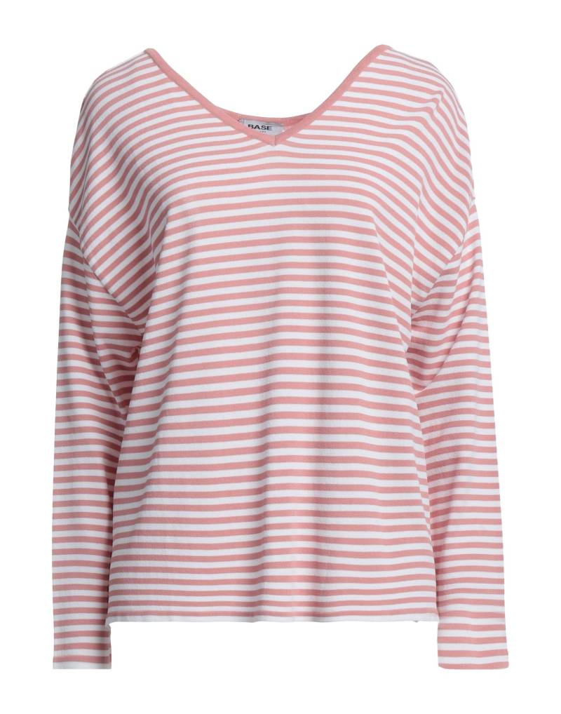 BASE MILANO Pullover Damen Rosa von BASE MILANO