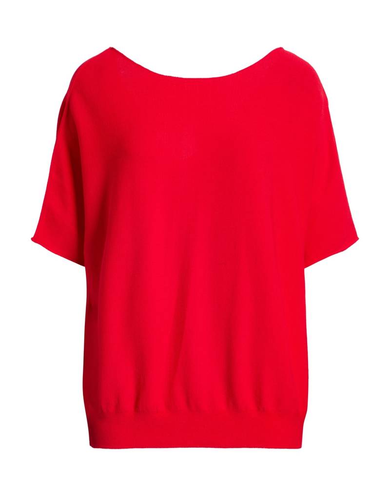 BASE MILANO Pullover Damen Rot von BASE MILANO