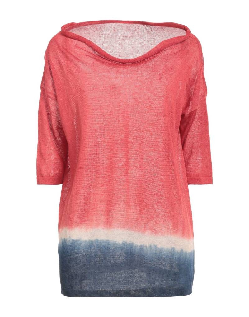 BASE MILANO Pullover Damen Rot von BASE MILANO