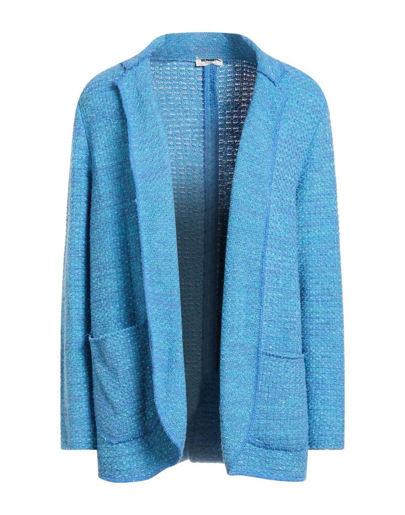 BASE MILANO Strickjacke Damen Azurblau von BASE MILANO