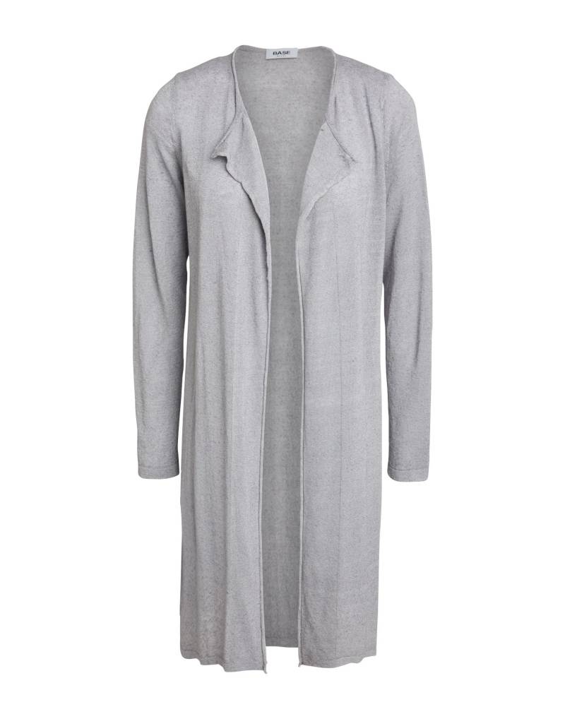 BASE MILANO Strickjacke Damen Maulwurfsgrau von BASE MILANO