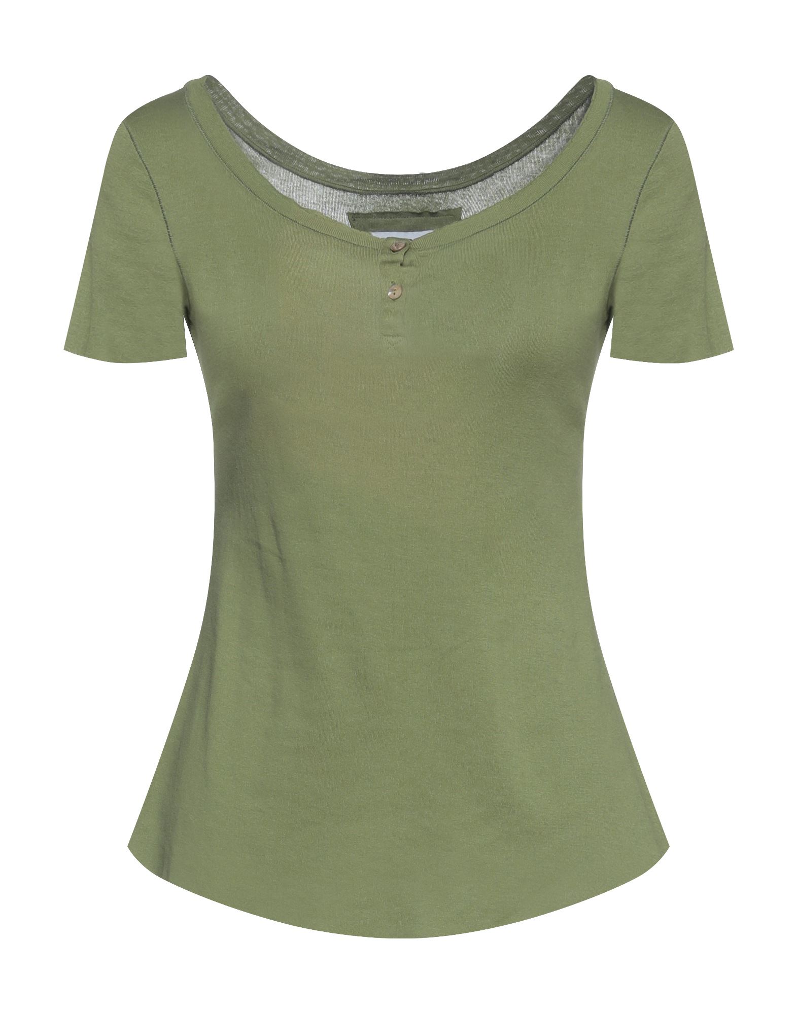 BASE MILANO T-shirts Damen Grün von BASE MILANO