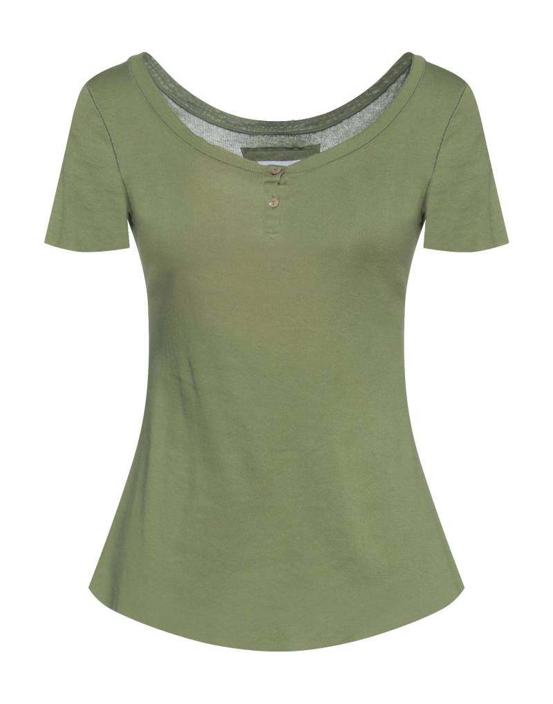 BASE MILANO T-shirts Damen Grün von BASE MILANO