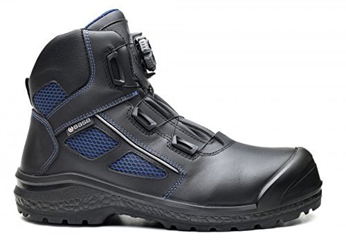 BASE Protection Herren B821h Be-Fast Top S3 HRO Hi Ci SRC Größe 47 Stiefel, Schwarz/Blau von BASE Protection