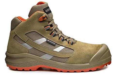 Base Protection Be-Moon Top Sicherheitsstiefel für Herren, Kamel/Orange, Größe 44 (Italien) von BASE Protection