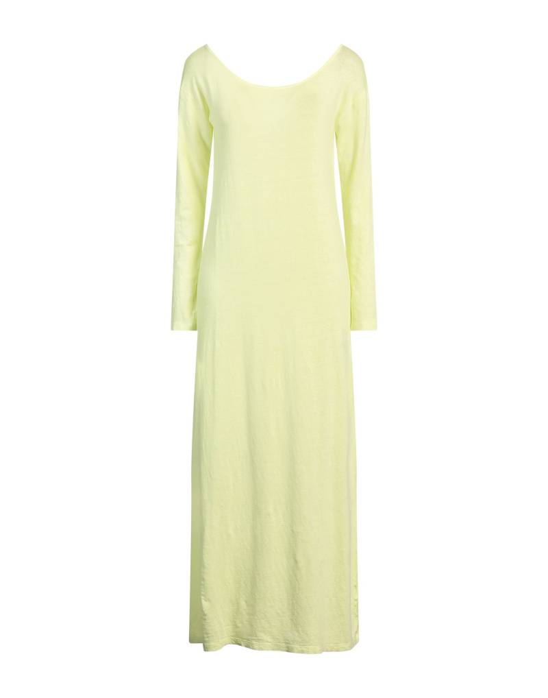 BASE MILANO Midi-kleid Damen Limettengrün von BASE MILANO