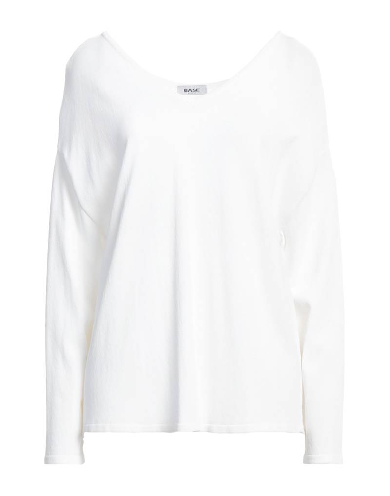 BASE MILANO Pullover Damen Elfenbein von BASE MILANO