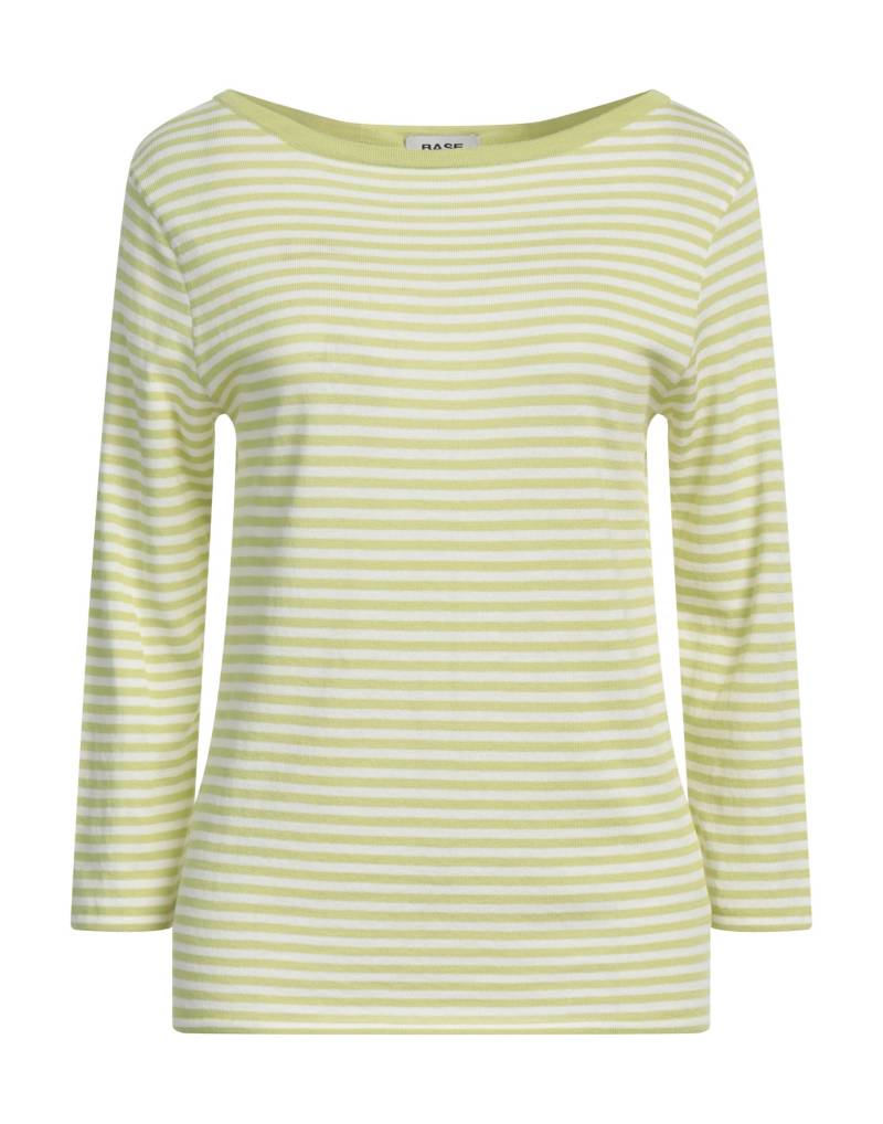 BASE MILANO Pullover Damen Limettengrün von BASE MILANO