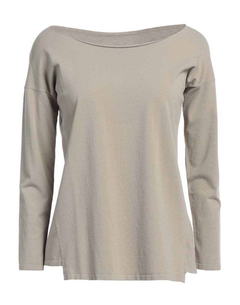 BASE MILANO Pullover Damen Maulwurfsgrau von BASE MILANO