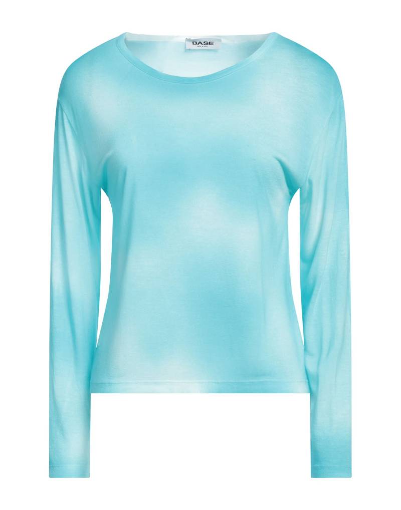BASE MILANO T-shirts Damen Himmelblau von BASE MILANO