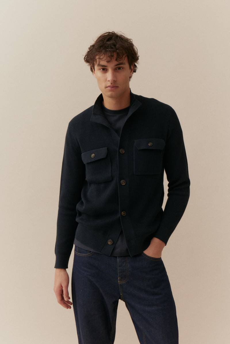 BASEFIELD - Cardigan night blue - Gr. - XXL von BASEFIELD