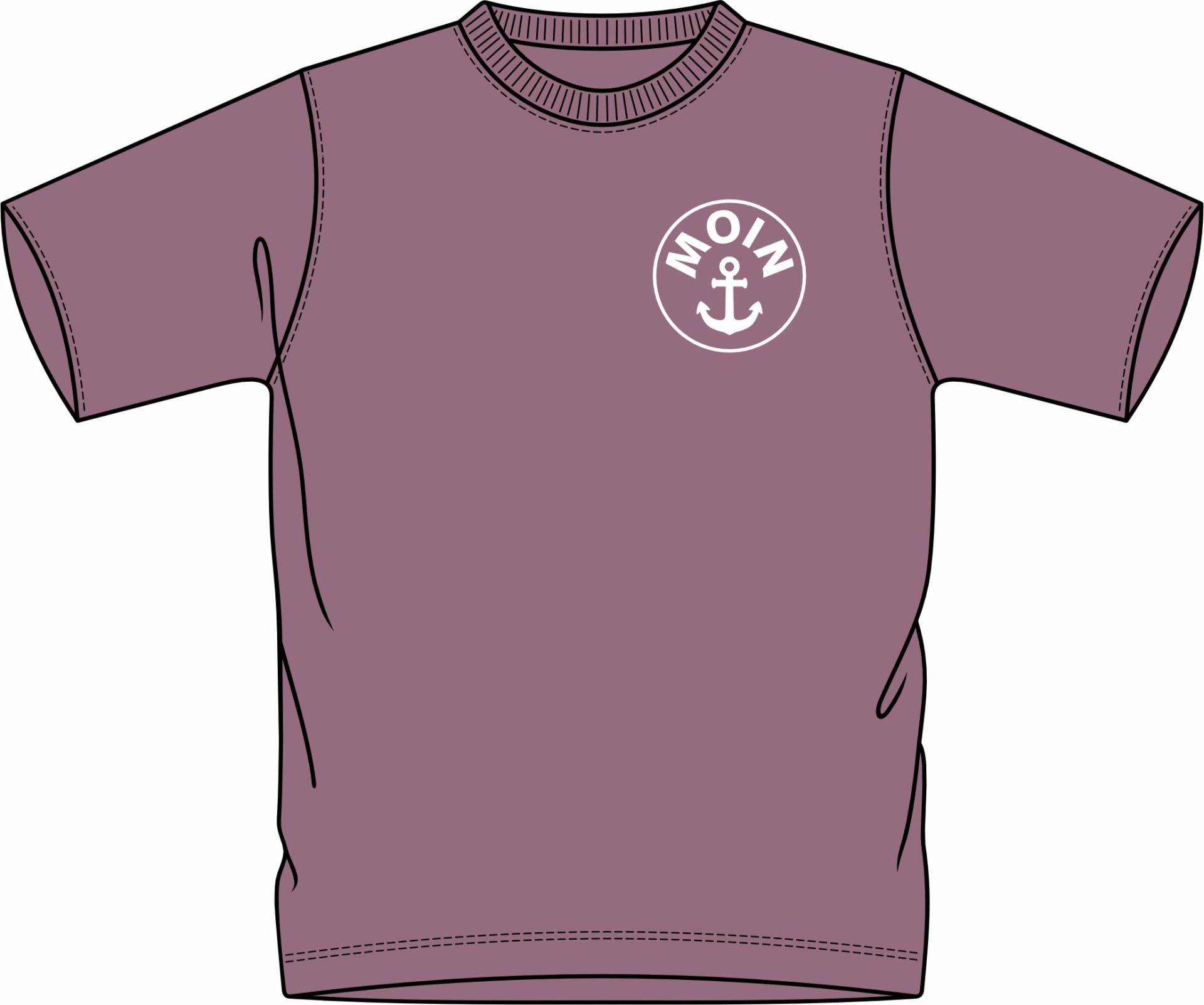 BASEFIELD - Da.-T-Shirt mn berry - Gr. - S von BASEFIELD