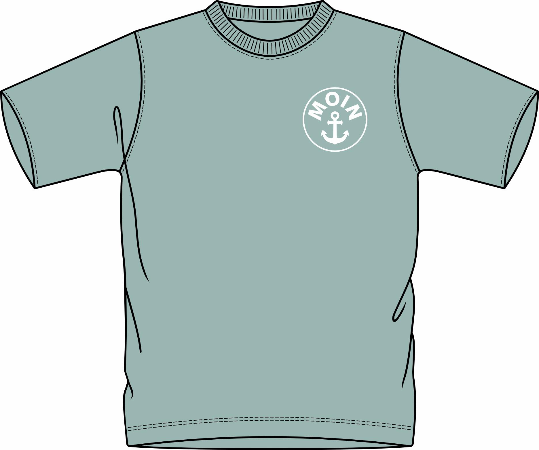 BASEFIELD - Da.-T-Shirt mn cool salbei - Gr. - L von BASEFIELD