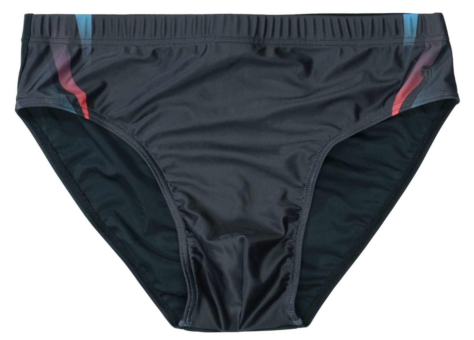 BASEFIELD - He.-Badeslip black print - Gr. - 8 von BASEFIELD