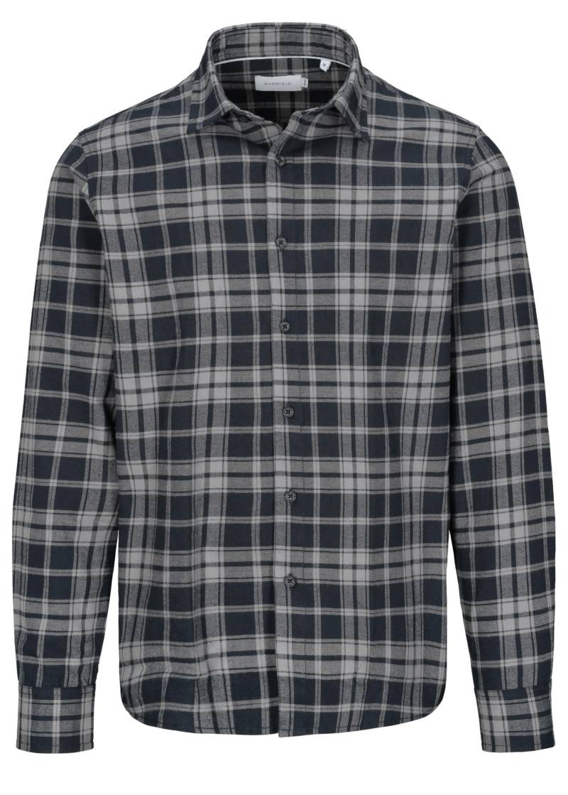 BASEFIELD - He.-Freizeithemd 1/1 Arm night blue - Gr. - XXL von BASEFIELD