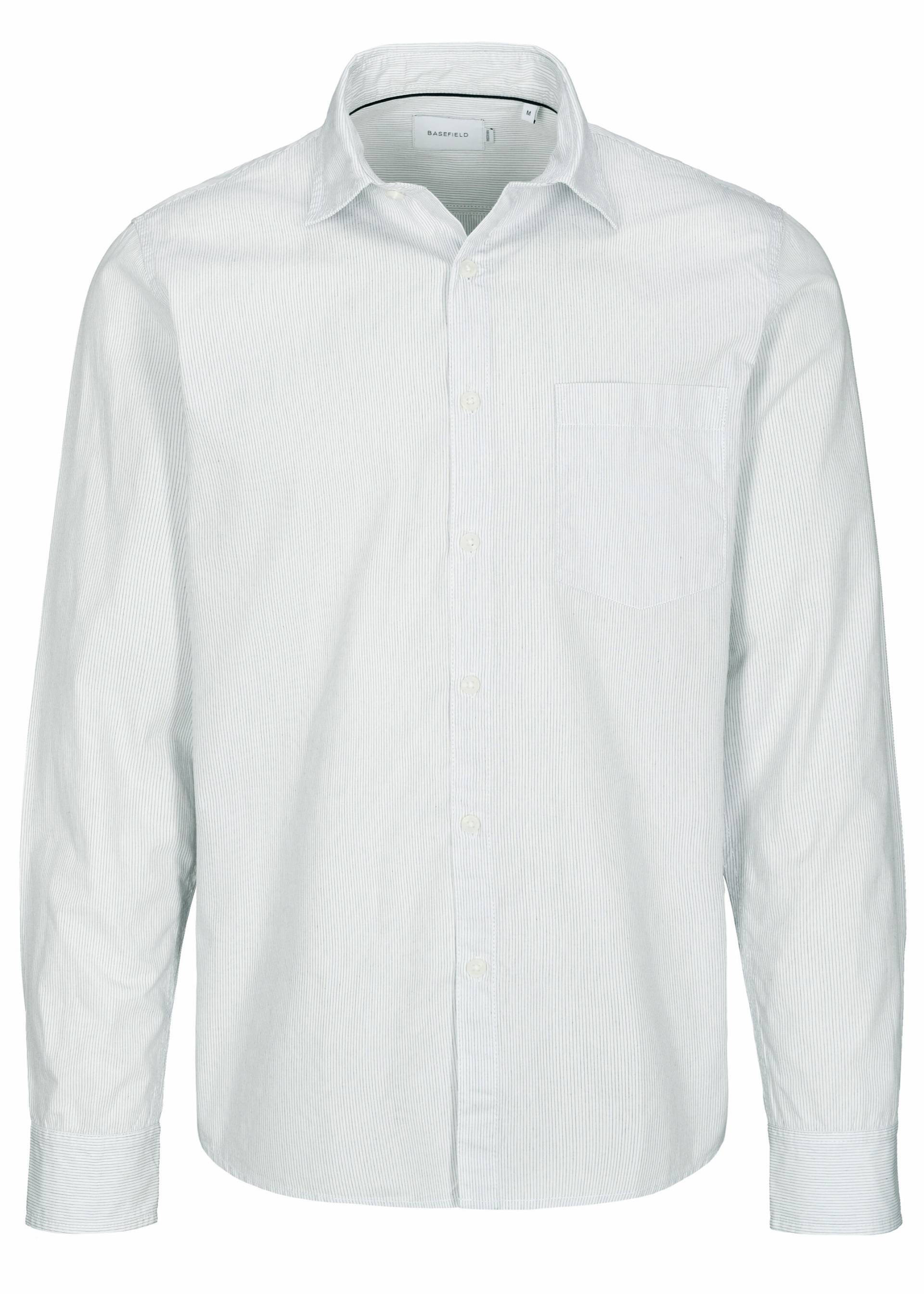 BASEFIELD - He.-Freizeithemd 1/1 Arm white - Gr. - XL von BASEFIELD