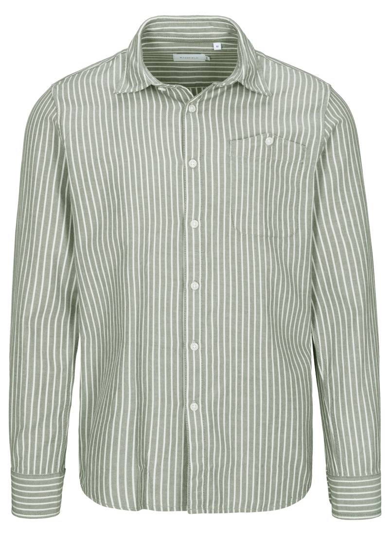 BASEFIELD - He.-Freizeithemd 1/1 green chrome - Gr. - L von BASEFIELD