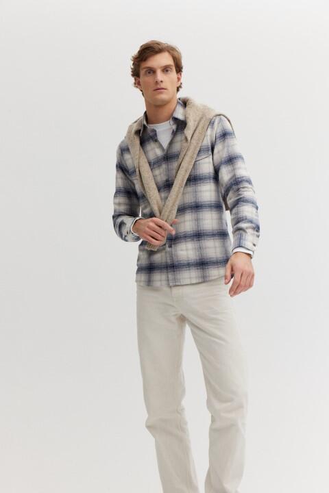 BASEFIELD - He.-Freizeithemd 1/1 grey fog - Gr. - L von BASEFIELD