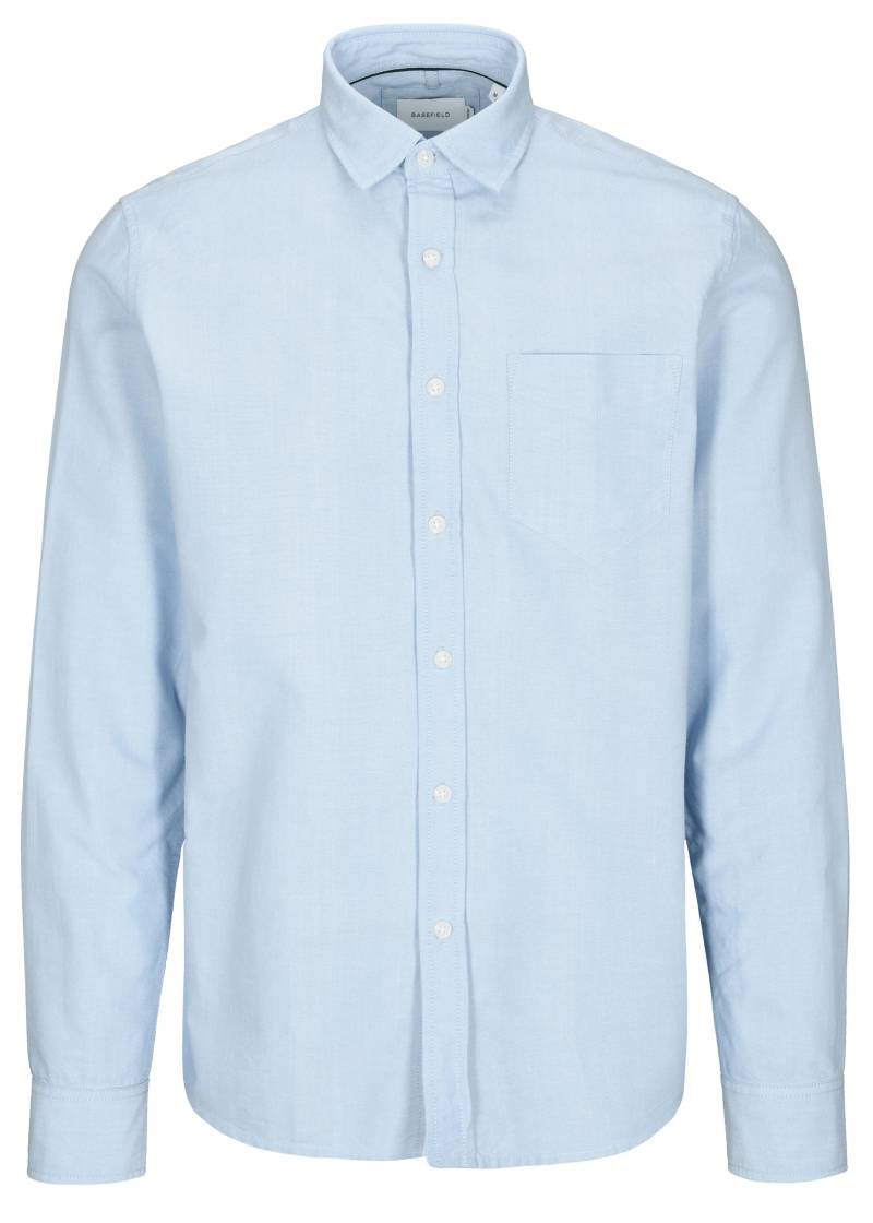 BASEFIELD - He.-Freizeithemd 1/1 oxford blue - Gr. - M von BASEFIELD