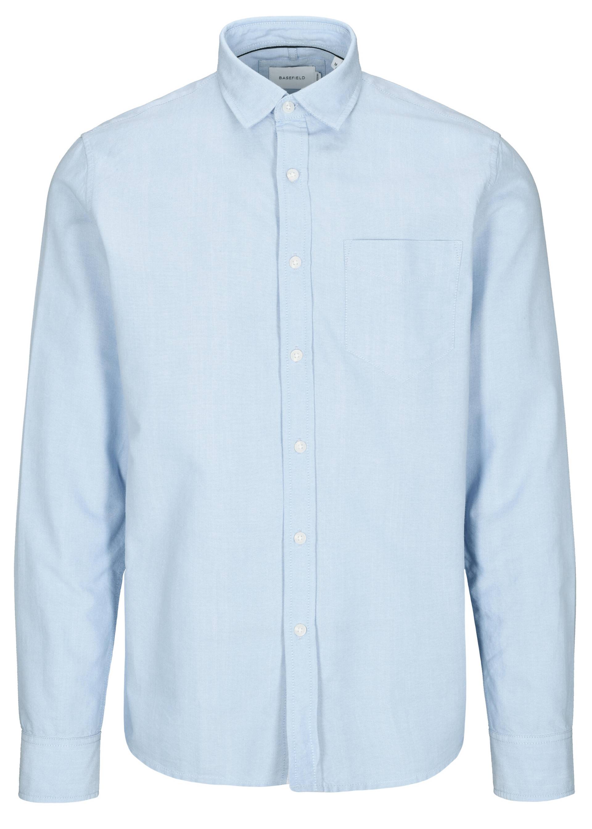 BASEFIELD - He.-Freizeithemd 1/1 oxford blue - Gr. - XXL von BASEFIELD