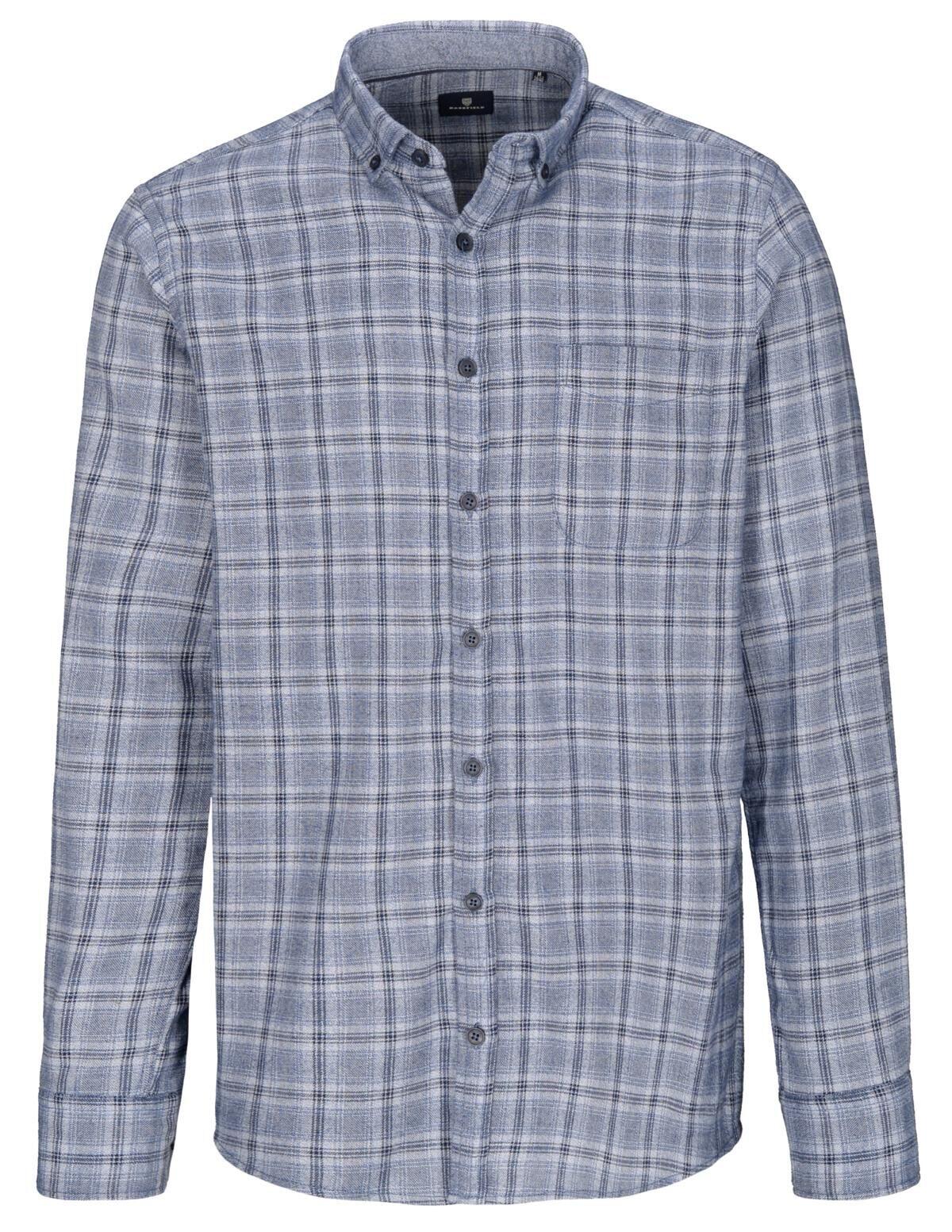 BASEFIELD - He.-Freizeithemd 1/1 true navy mel. - Gr. - XXL von BASEFIELD