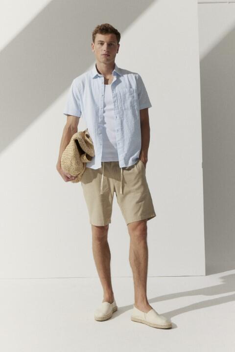 BASEFIELD - He.-Freizeithemd 1/2 Arm horizon - Gr. - XL von BASEFIELD