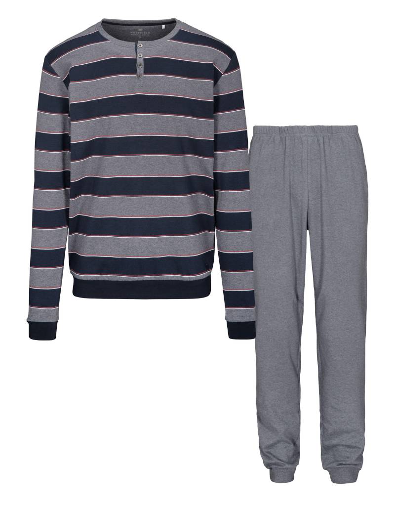 BASEFIELD - He.-Pyjama Interlock ink melange/ink - Gr. - 106 von BASEFIELD