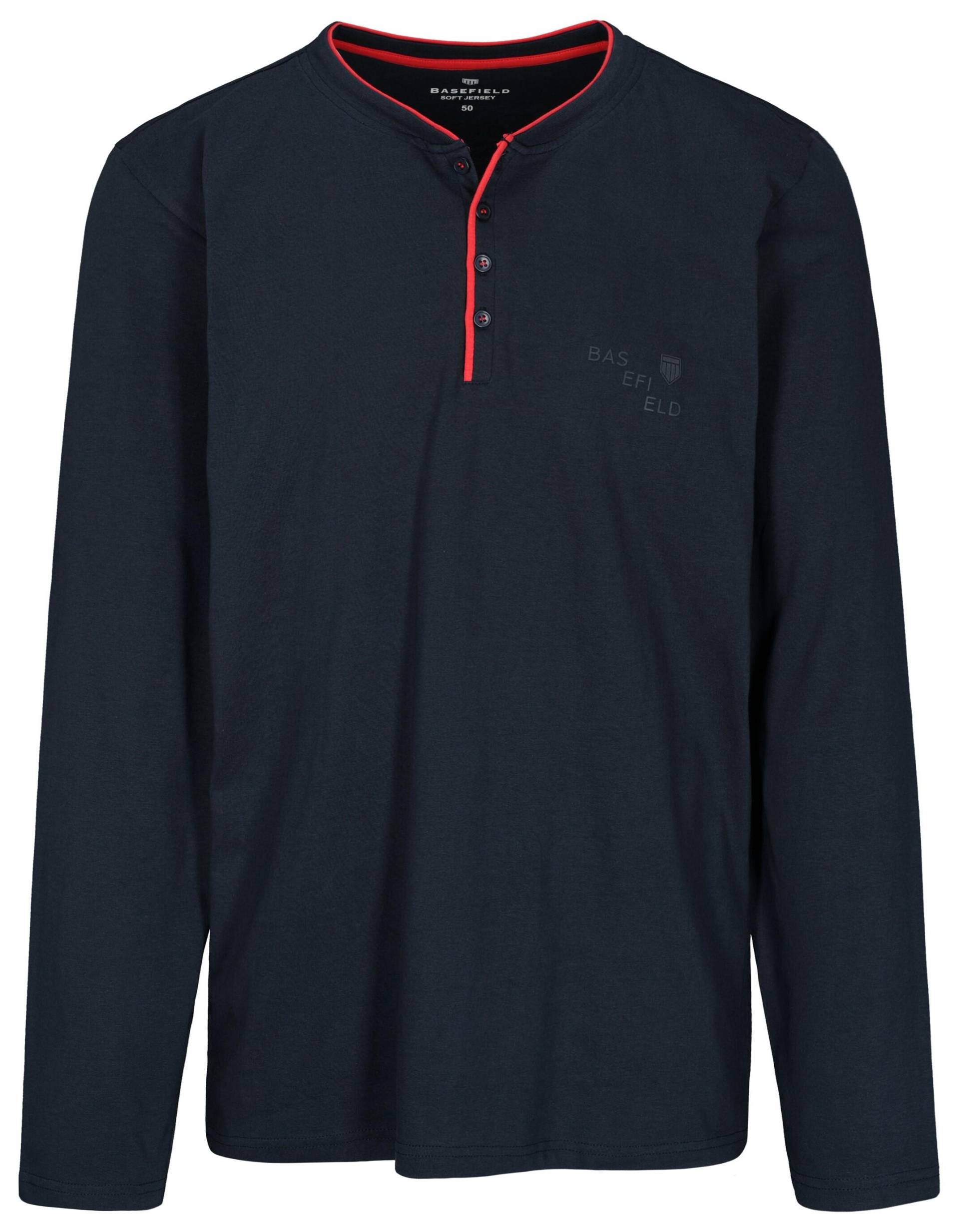 BASEFIELD - He.-Shirt Soft Wash ink - Gr. - XXL von BASEFIELD