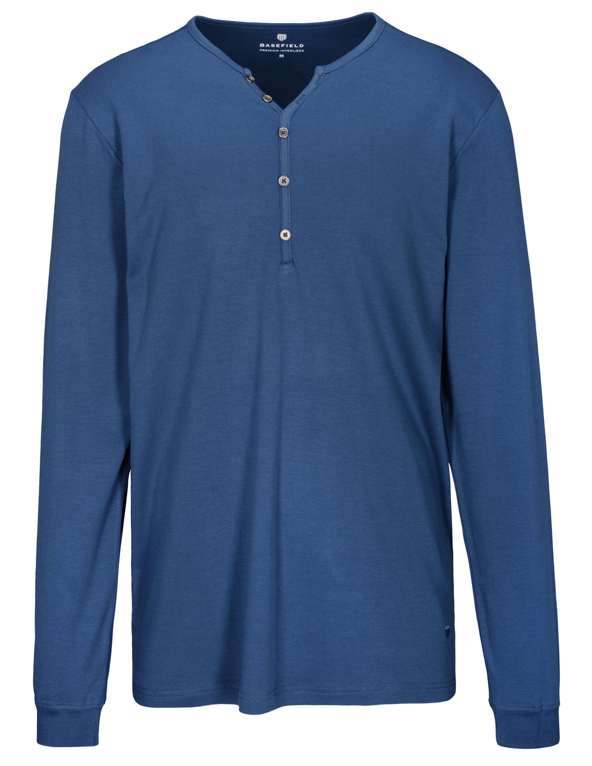 BASEFIELD - He.-Shirt Uni ink - Gr. - 3XL von BASEFIELD