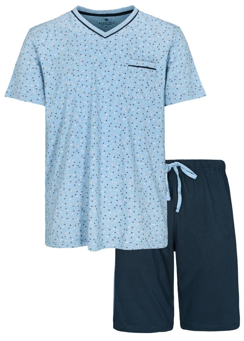 BASEFIELD - He.-Shorty blue triangles - Gr. - 5XL von BASEFIELD