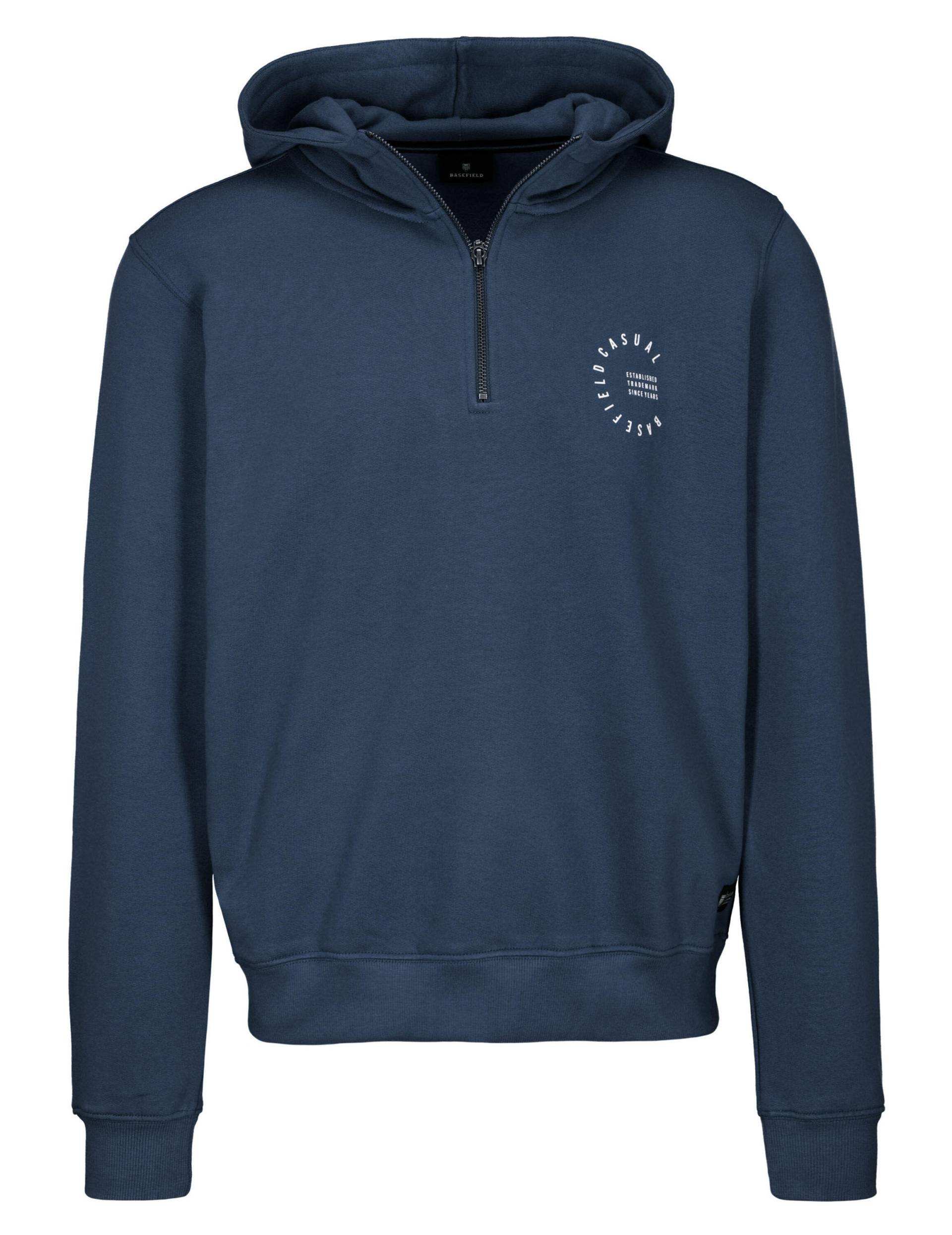 BASEFIELD - Hoodie Sweatshirt deep sea - Gr. - XXL von BASEFIELD
