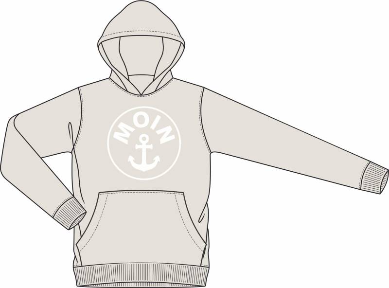 BASEFIELD - Ki.-Hoodie mn soft sand - Gr. - 140 von BASEFIELD