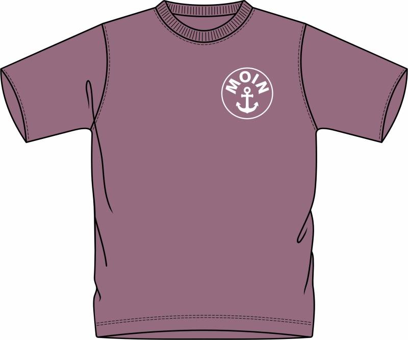 BASEFIELD - Ki.-T-Shirt mn berry - Gr. - 140 von BASEFIELD