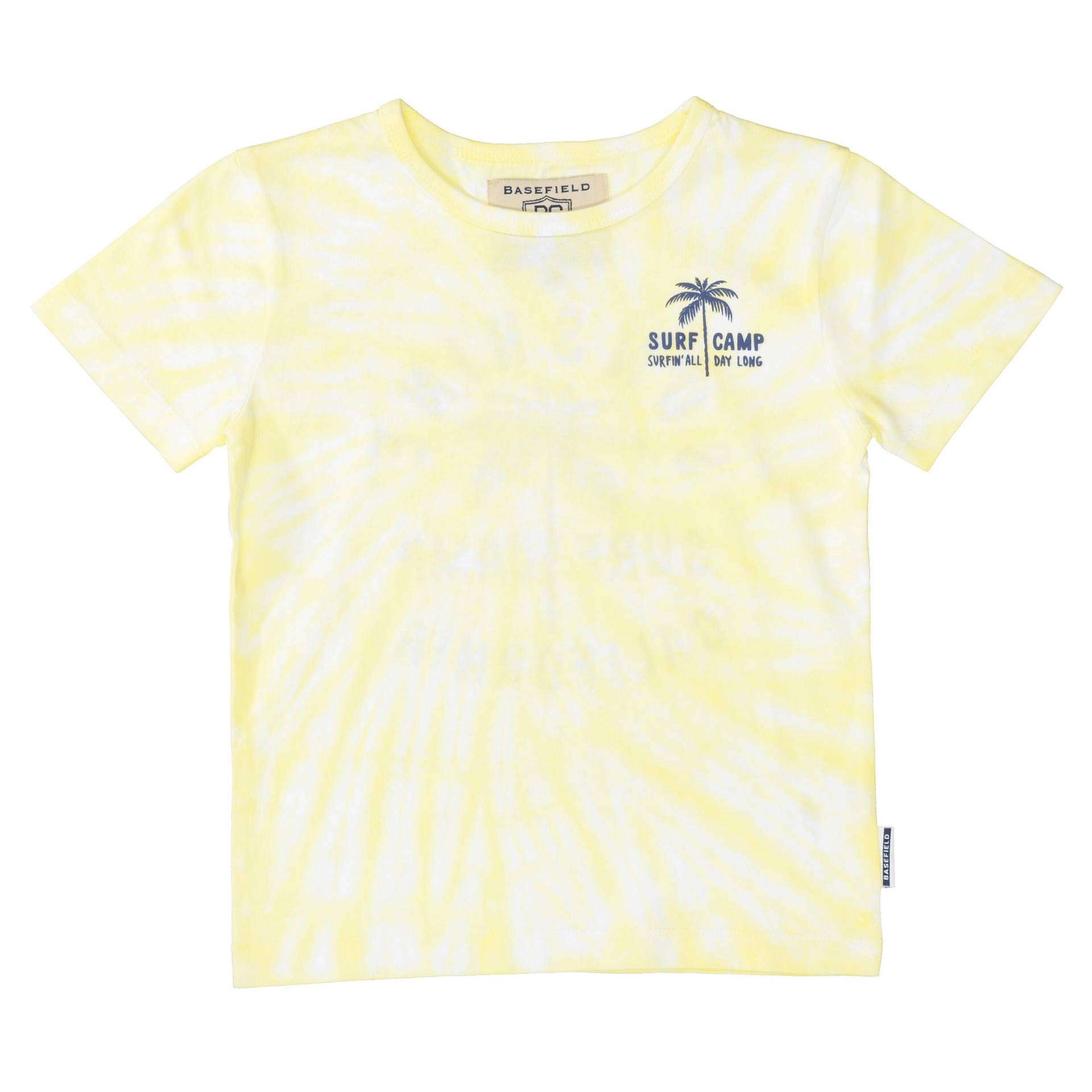 BASEFIELD - Kn.-Batik T-Shirt light sun von BASEFIELD