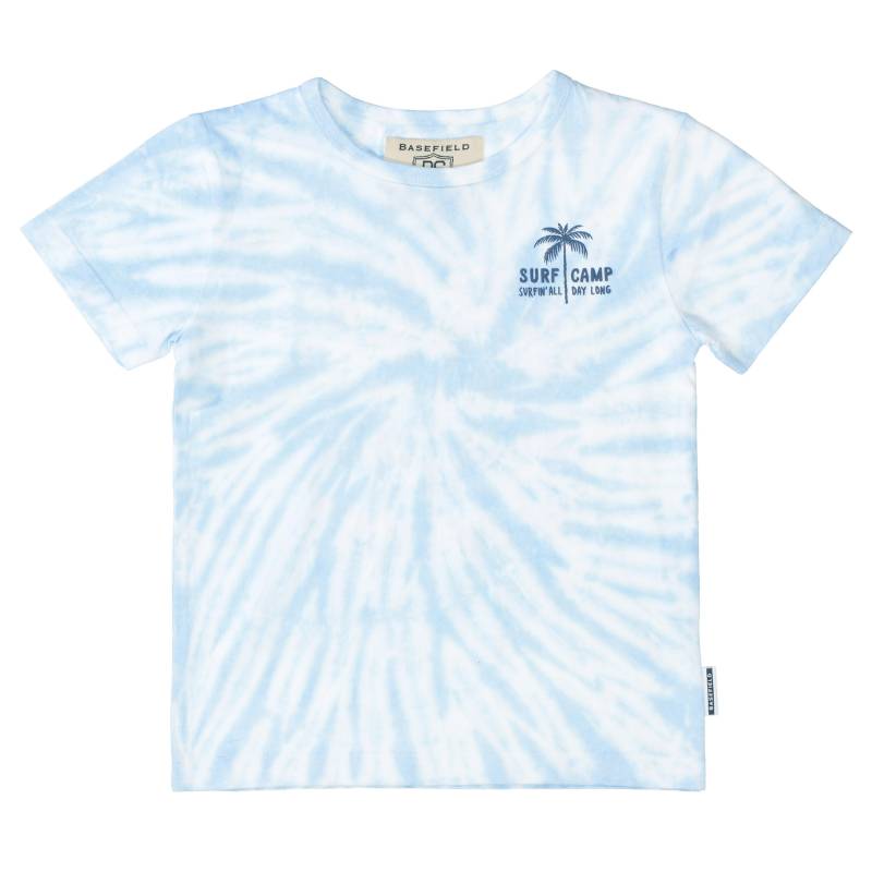 BASEFIELD - Kn.-Batik T-Shirt pale blue von BASEFIELD