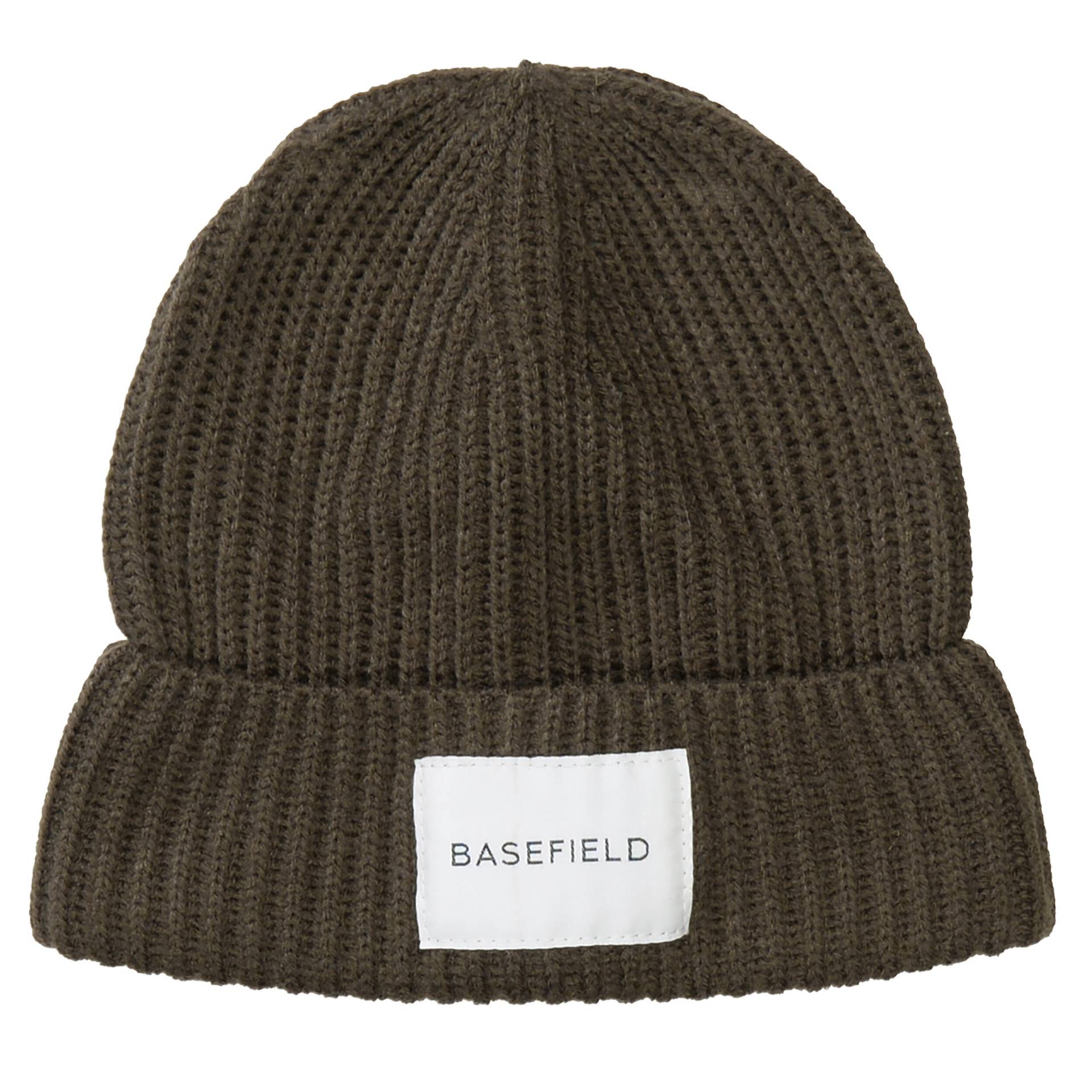 BASEFIELD - Kn.-Beanie dark brown von BASEFIELD