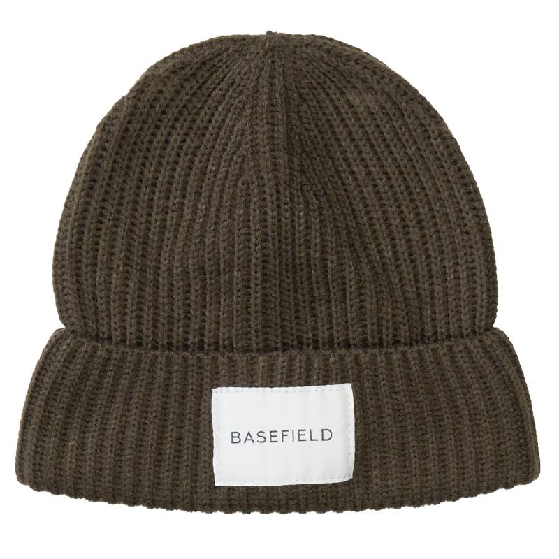 BASEFIELD - Kn.-Beanie dark brown von BASEFIELD