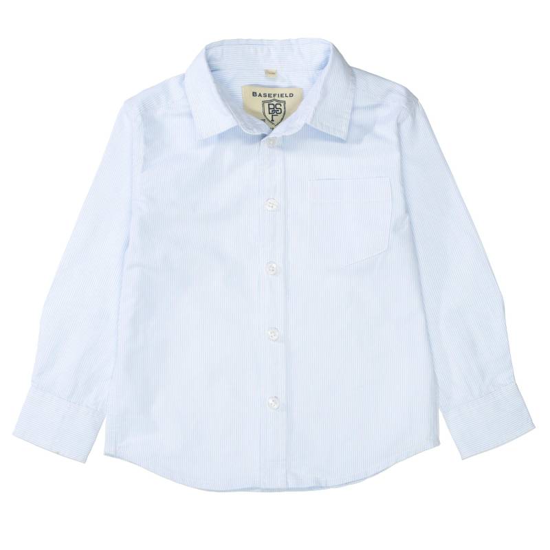 BASEFIELD - Kn.-Hemd pale blue str. von BASEFIELD